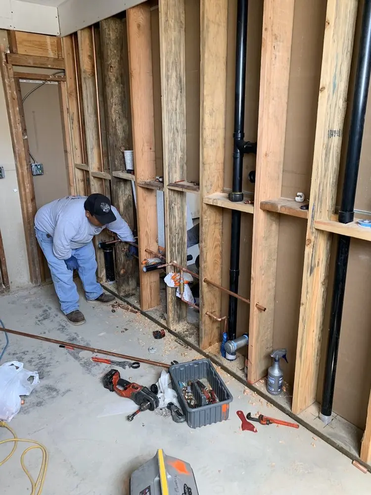 Commercial rough-in plumbing for Trenchless Sewer Repair in Boise